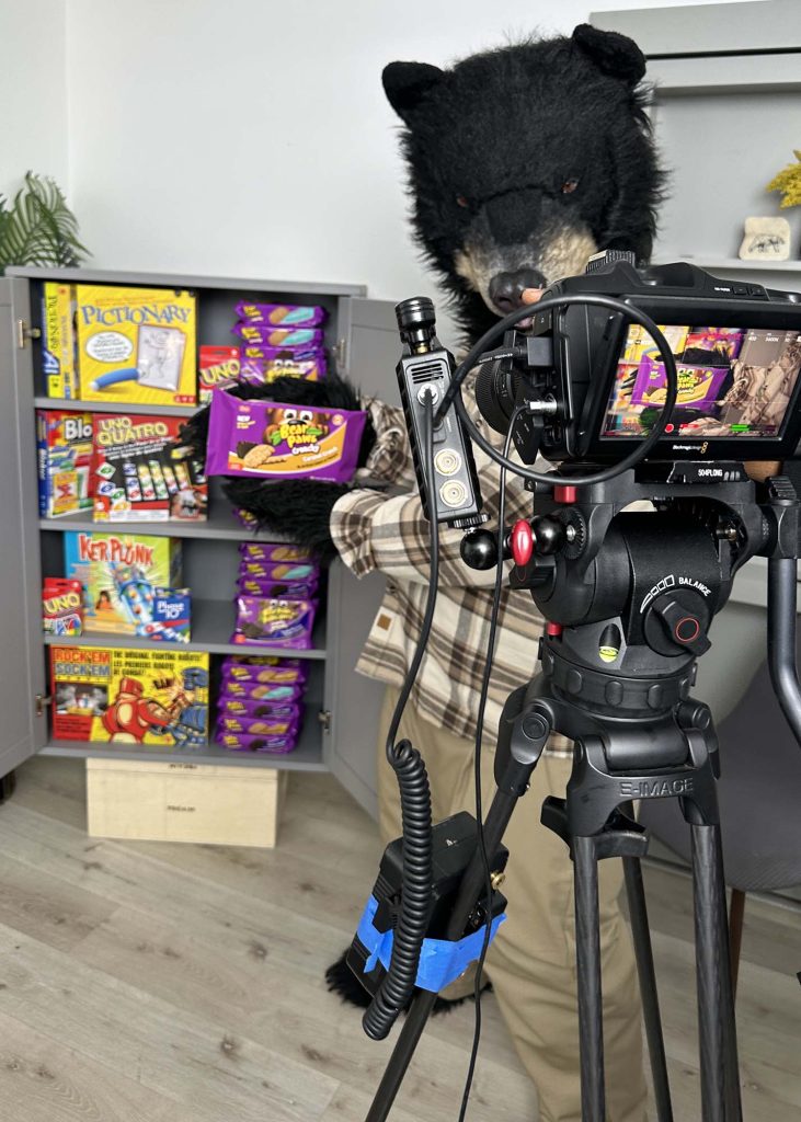 realistic bear costumes and in house studio services for film tv and tvc creation by tv bears international
