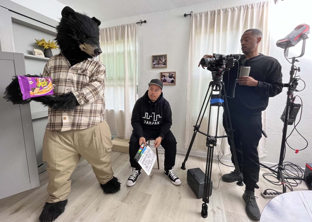 realistic bear costumes and in house studio services for film tv and tvc creation by tv bears international