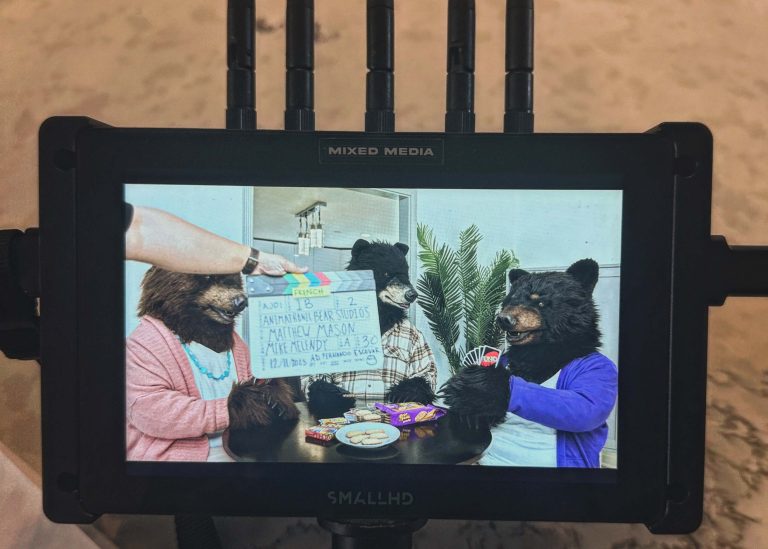 realistic bear costumes and in house studio services for film tv and tvc creation by tv bears international