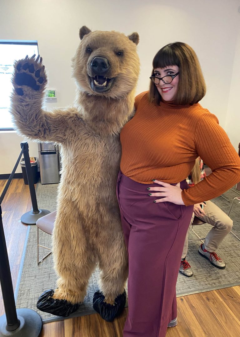 realistic grizzly bear suit for film tv and events by tv bears international